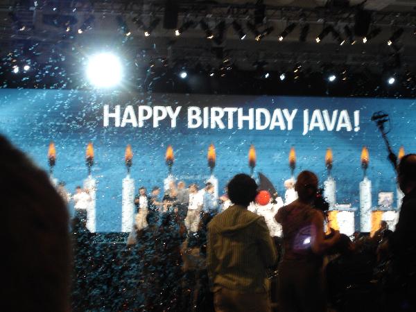 Gefeliciteerd Java, nog vele jaren gewenst!